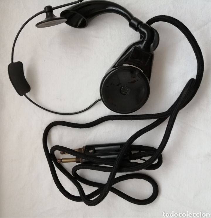 Tel&eacute;fonos: Antiguo Manos libres de Baquelita. - Foto 5