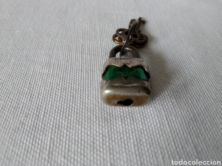 Antig&uuml;edades: PEQUE&Ntilde;O CANDADO R.G.M. CON LLAVES - Foto 3