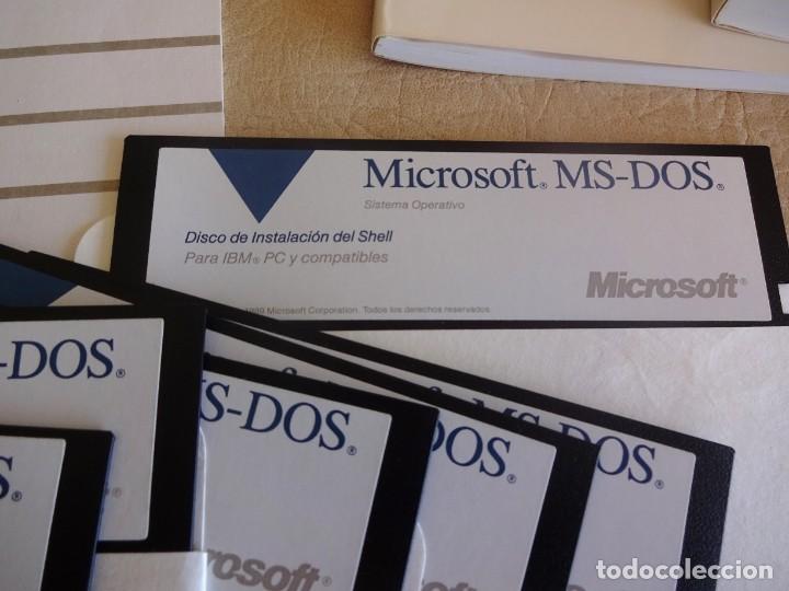 Antig&uuml;edades: sistema operativo ms-dos version 4.01 manual y discos microsoft MS DOS - Foto 2