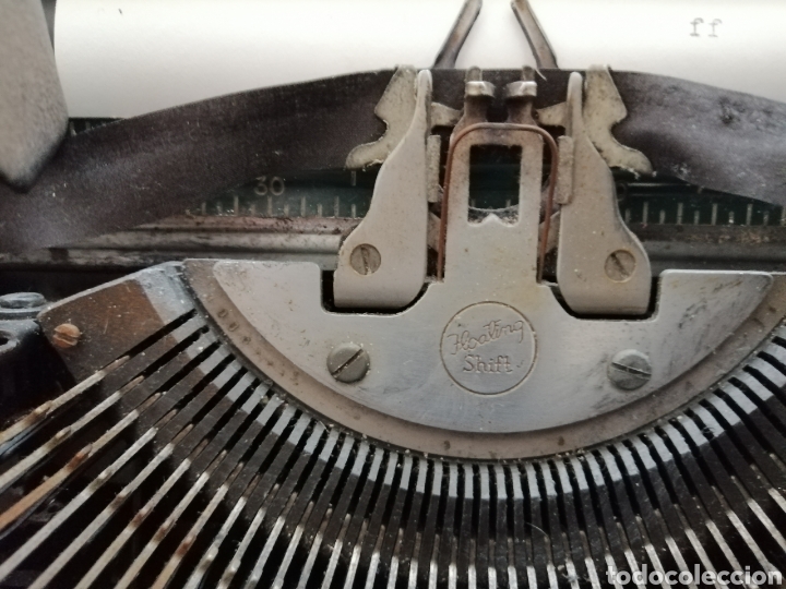 Antigüedades: Antigua Maquina de escribir Smith Corona . - Foto 9 - 202583363