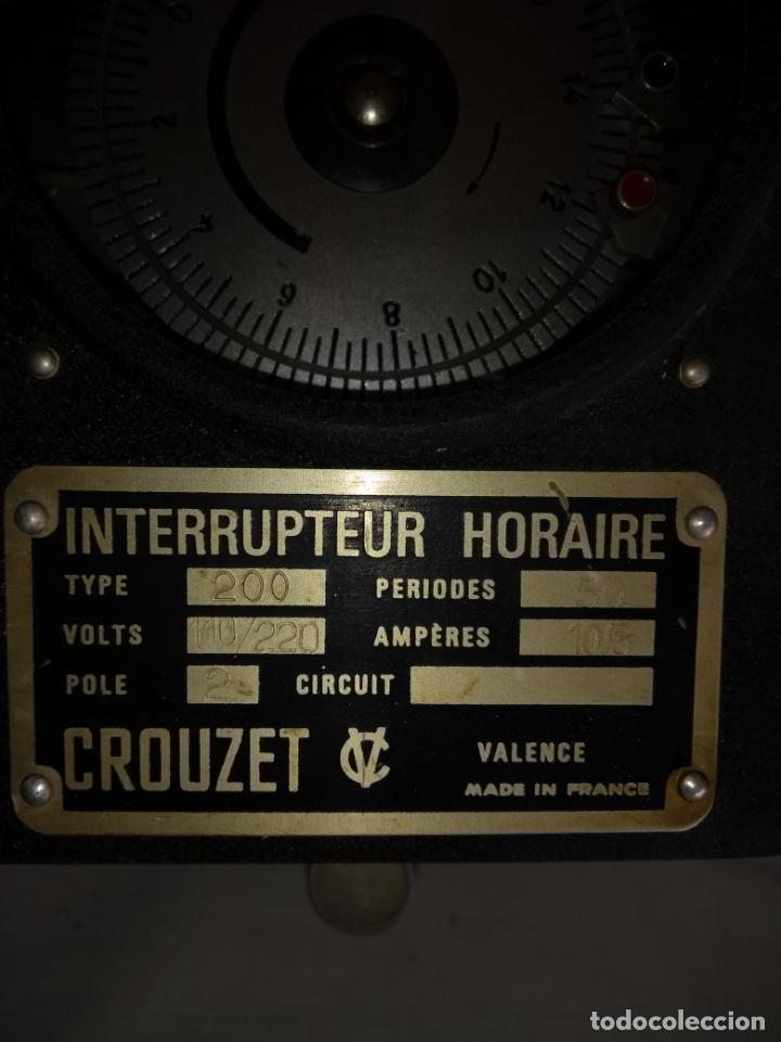 Antig&uuml;edades: Interruptor horario Crouzet - Foto 1