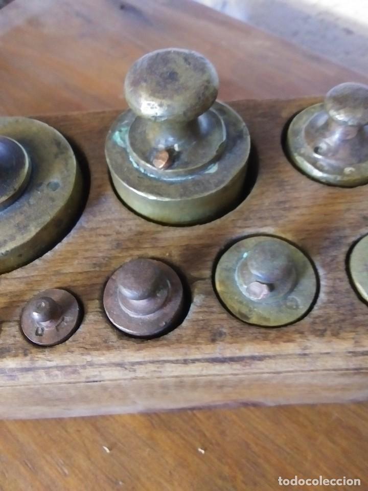 Antig&uuml;edades: TABLA DE PESAS - Foto 4