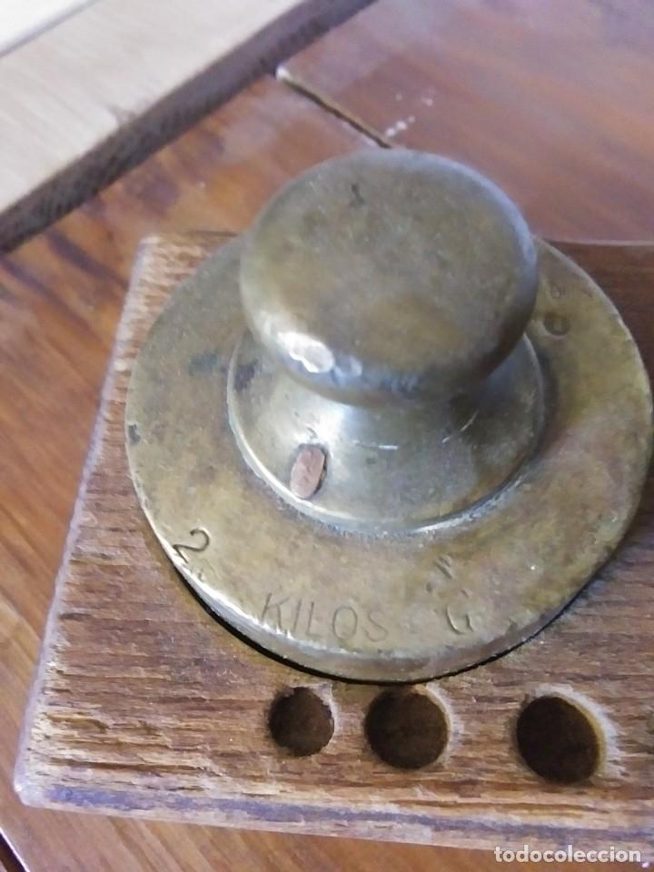 Antig&uuml;edades: TABLA DE PESAS - Foto 2