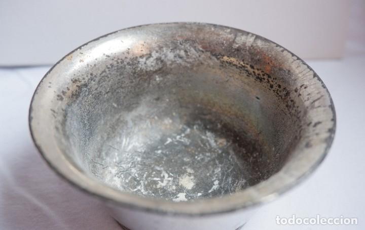 Antig&uuml;edades: TARRO DE JAB&Oacute;N DE BARBERO - Foto 4