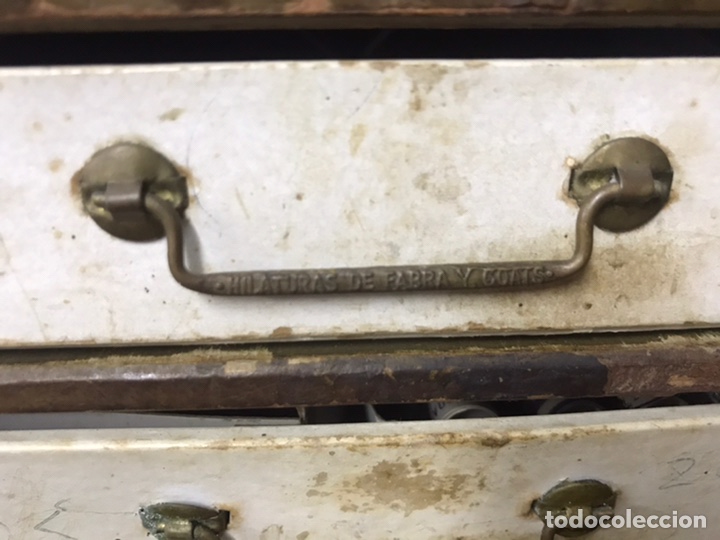 Antig&uuml;edades: Caja hilos La Cometa - Foto 3