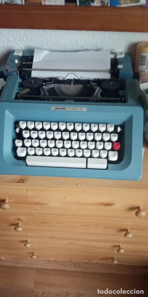Antig&uuml;edades: Maquina de escribir olivetti studio 46 - Foto 1