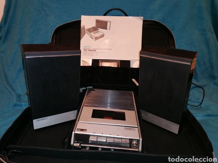 Antig&uuml;edades: SONY STEREO CASSETTE-CORDER TC-124CS - Foto 6