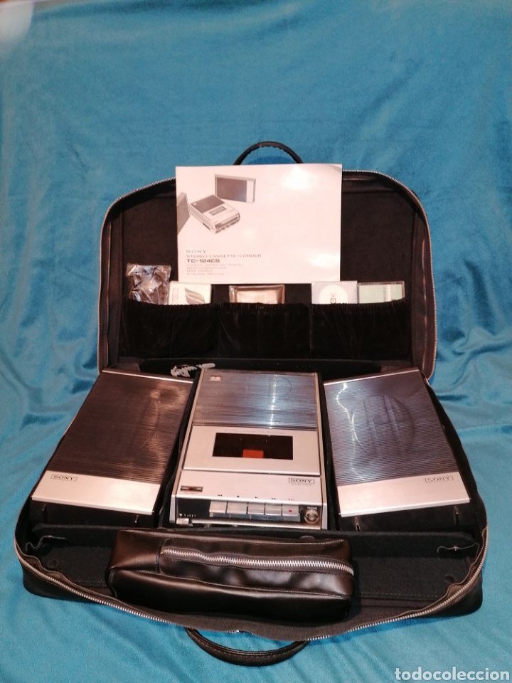 Antig&uuml;edades: SONY STEREO CASSETTE-CORDER TC-124CS - Foto 13