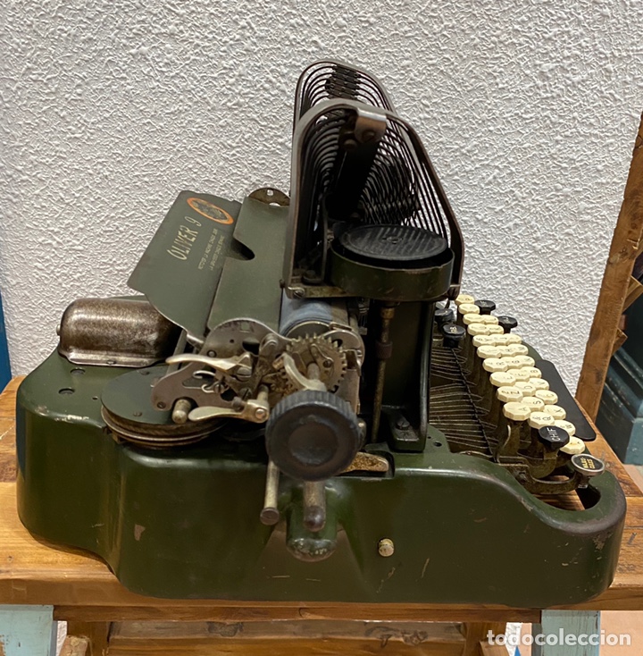Antigüedades: Máquina de escribir Oliver 9 - Foto 6 - 204600990