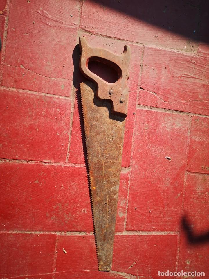 Antig&uuml;edades: Lote de 5 sierras manuales - Foto 5