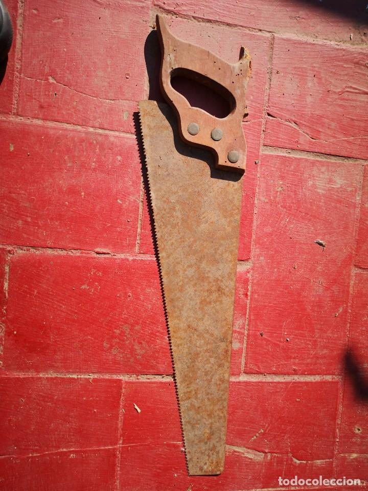 Antig&uuml;edades: Lote de 5 sierras manuales - Foto 6