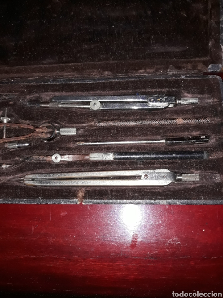 Antig&uuml;edades: Estuche de compases - Foto 3