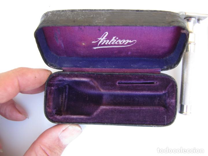 Antig&uuml;edades: 2- Anticor. Maquinilla afeitar en su caja - Foto 7