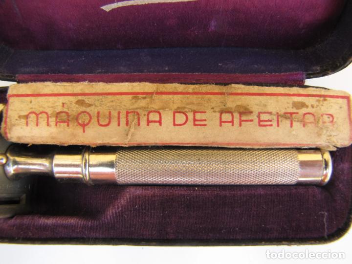 Antig&uuml;edades: 2- Anticor. Maquinilla afeitar en su caja - Foto 14