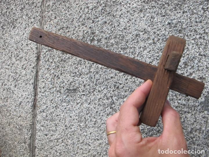 Antig&uuml;edades: HERRAMIENTA, gramil PARA MADERA, DE CARPINTERO O EBANISTA. - Foto 5