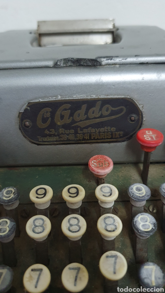 Antigüedades: Máquina de calcular. - Foto 4 - 205829327