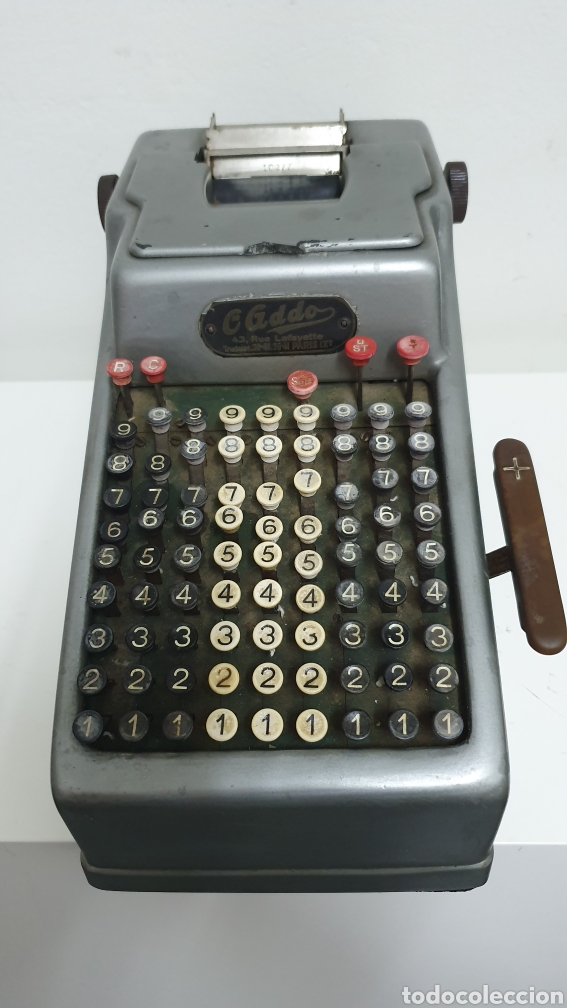 Antigüedades: Máquina de calcular. - Foto 1 - 205829327