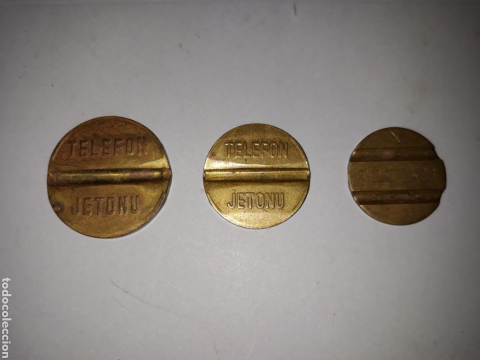Tel&eacute;fonos: Fichas de tel&eacute;fono - Foto 1