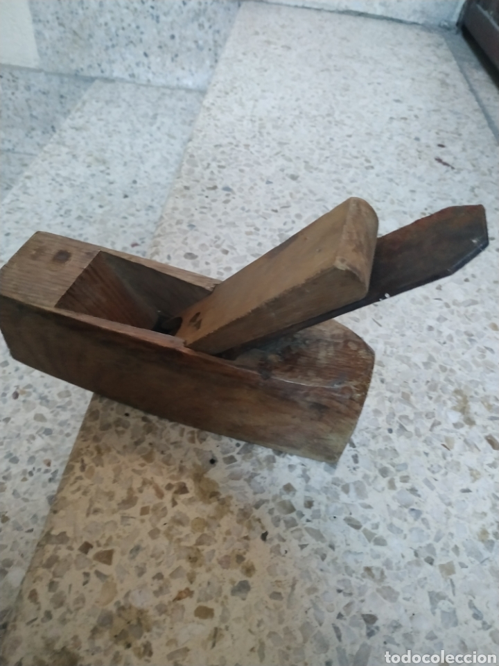 Antig&uuml;edades: Cepillo antiguo carpinter&iacute;a de madera - Foto 1