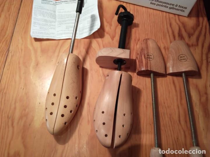 Antig&uuml;edades: JUEGO DE HORMAS DE ZAPATO, DE MADERA - Foto 3