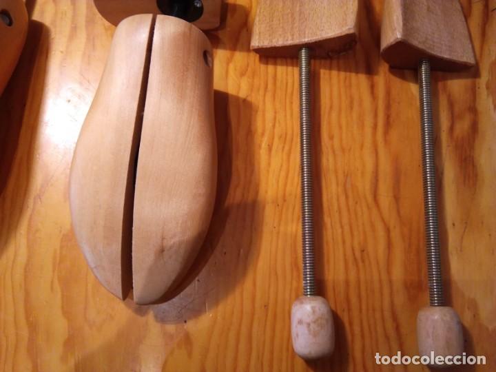 Antig&uuml;edades: JUEGO DE HORMAS DE ZAPATO, DE MADERA - Foto 5
