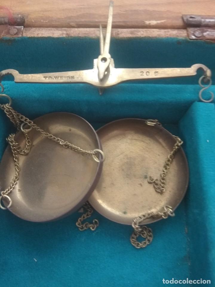 Antig&uuml;edades: Balanza para oro antigua - Foto 2