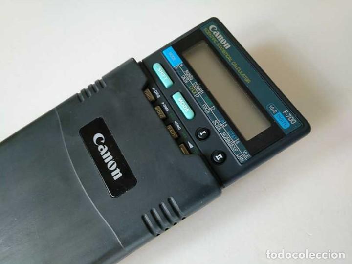 Antig&uuml;edades: NO FUNCIONA - CALCULADORA CANON F-700 PROGRAMABLE CIENTIFICA ESTADISTICA PROGRAMMABLE STATISTICAL - Foto 29