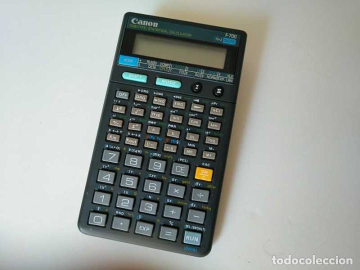 Antig&uuml;edades: NO FUNCIONA - CALCULADORA CANON F-700 PROGRAMABLE CIENTIFICA ESTADISTICA PROGRAMMABLE STATISTICAL - Foto 44