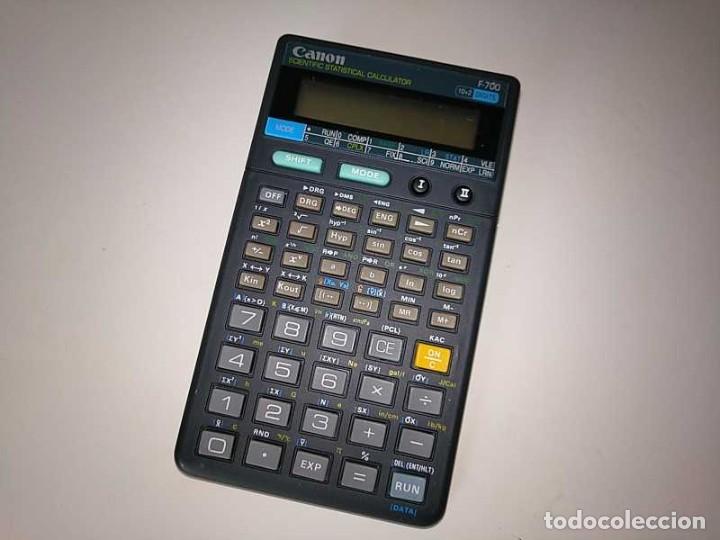 Antig&uuml;edades: NO FUNCIONA - CALCULADORA CANON F-700 PROGRAMABLE CIENTIFICA ESTADISTICA PROGRAMMABLE STATISTICAL - Foto 45