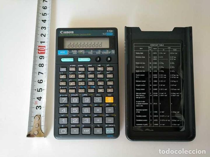 Antig&uuml;edades: NO FUNCIONA - CALCULADORA CANON F-700 PROGRAMABLE CIENTIFICA ESTADISTICA PROGRAMMABLE STATISTICAL - Foto 52