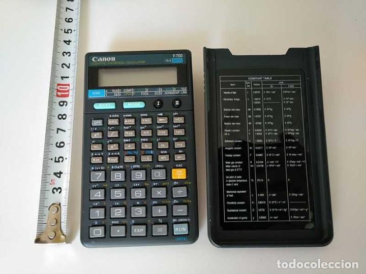 Antig&uuml;edades: NO FUNCIONA - CALCULADORA CANON F-700 PROGRAMABLE CIENTIFICA ESTADISTICA PROGRAMMABLE STATISTICAL - Foto 54
