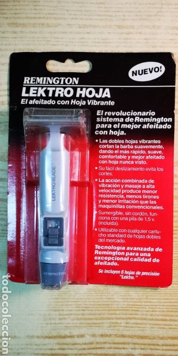Antig&uuml;edades: Lektro hoja remington a estrenar - Foto 1