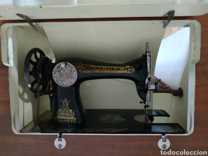 Antig&uuml;edades: MAQUINA SINGER. Contrato y accesorios - Foto 6
