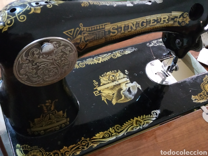 Antig&uuml;edades: MAQUINA SINGER. Contrato y accesorios - Foto 10
