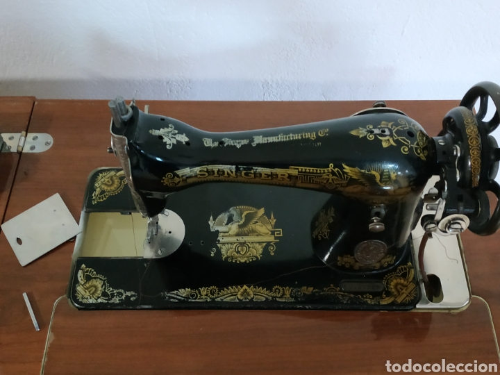 Antig&uuml;edades: MAQUINA SINGER. Contrato y accesorios - Foto 13