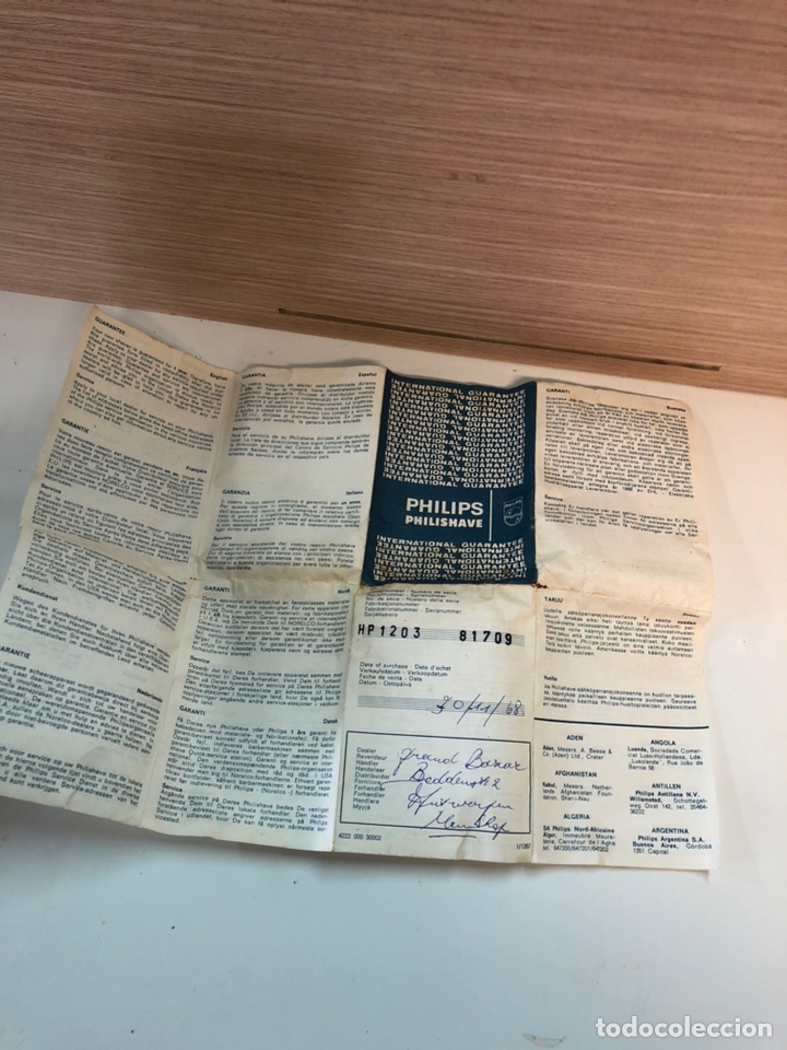 Antig&uuml;edades: Maquina afeitar Philishave - Foto 6