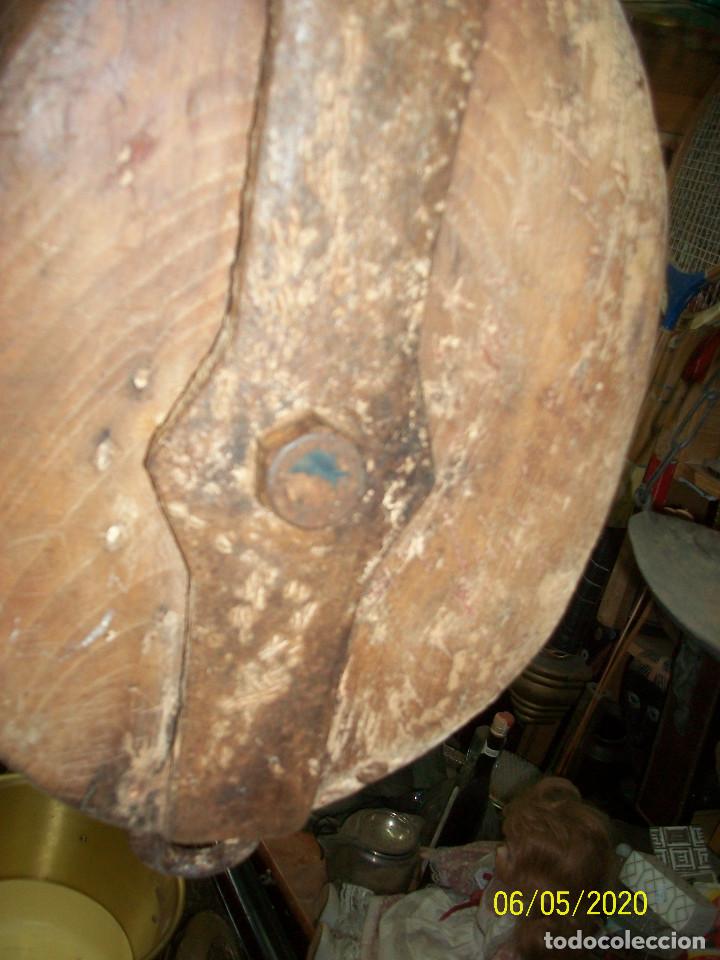 Antig&uuml;edades: ANTIGUA GARRUCHA/POLEA- NAVAL - Foto 10