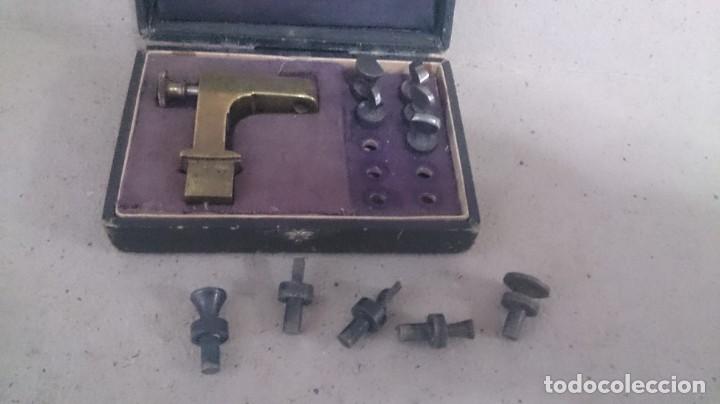 Antig&uuml;edades: APARATO PARA GRABAR. PARA TROQUELADO - Foto 8