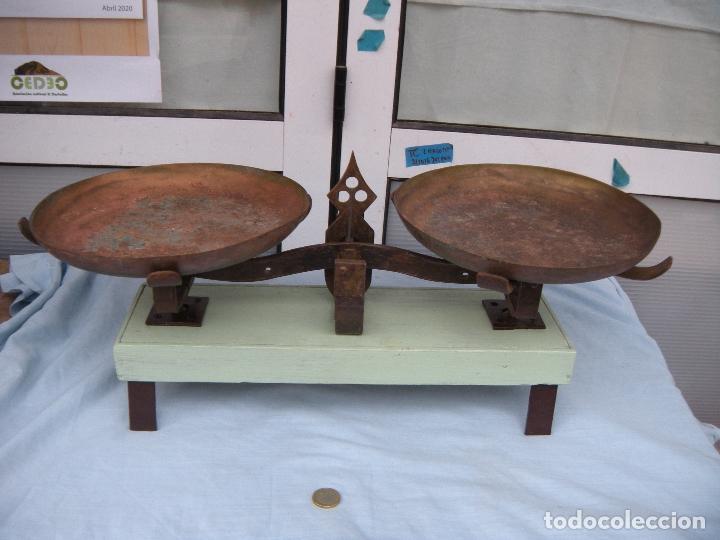 Antig&uuml;edades: PESO CON PLATOS Y PESAS - Foto 4