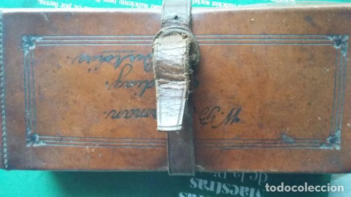 Antig&uuml;edades: estuche de afeitar con navaja - Foto 6