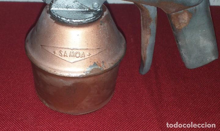 Antig&uuml;edades: ACEITERA MARCA SAMOA - Foto 3
