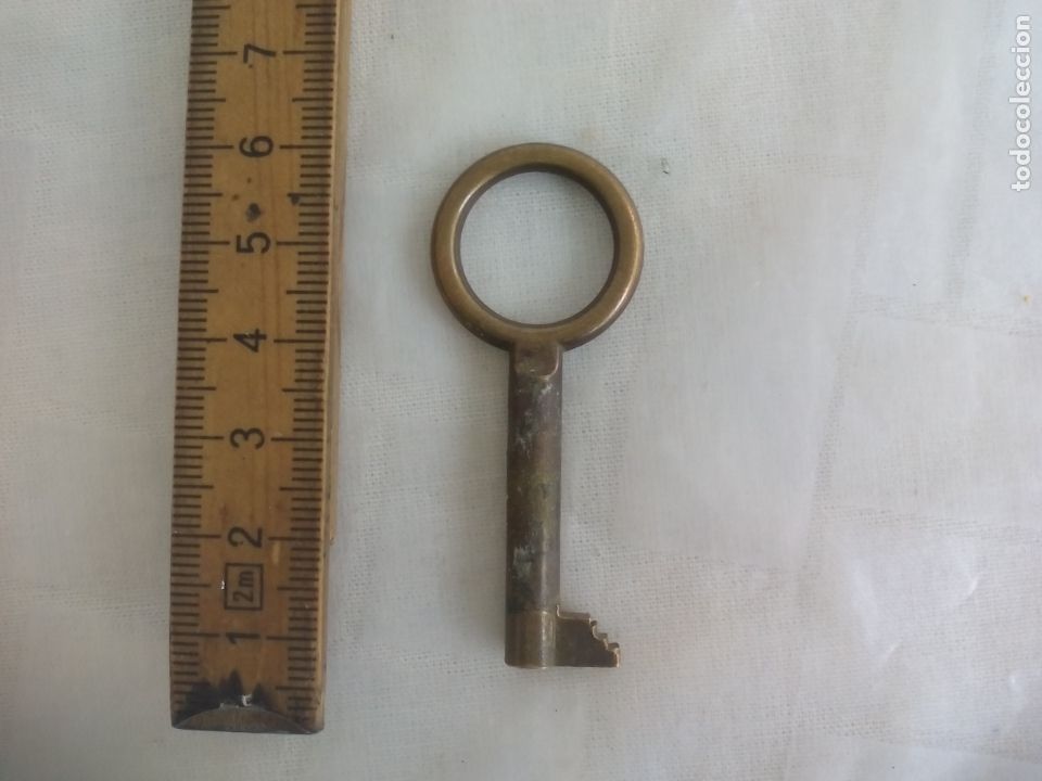 Antig&uuml;edades: LLAVE DE PUERTA MUEBLE O ARMARIO, - Foto 1