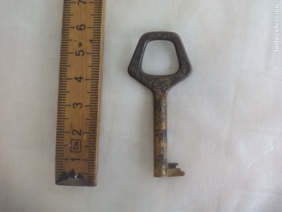Antig&uuml;edades: LLAVE DE PUERTA MUEBLE O ARMARIO, - Foto 1