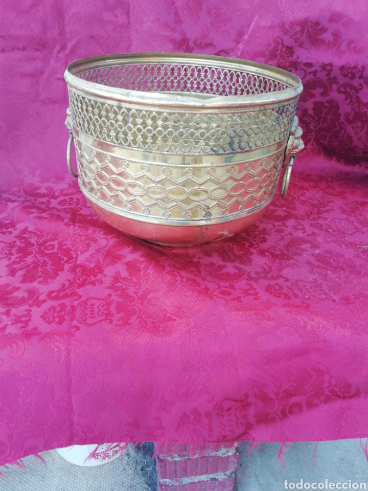 Antig&uuml;edades: Olla de cobre retro vintage - Foto 1