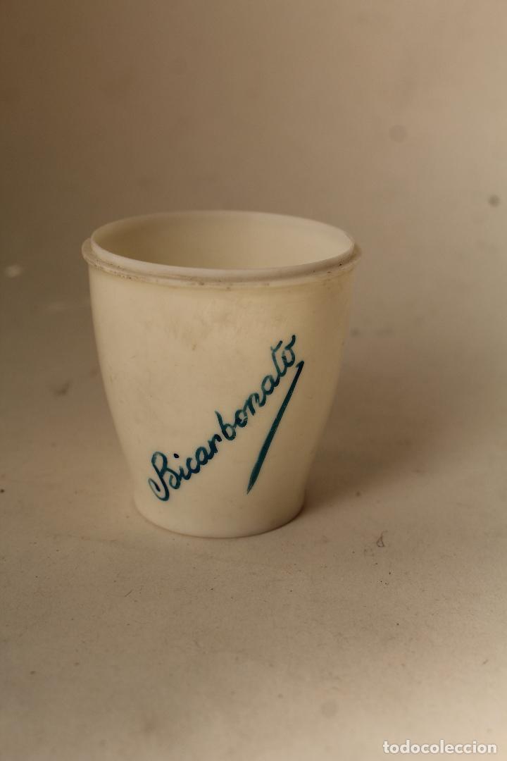 Antig&uuml;edades: vaso tarro bicarbonato antiguo - Foto 1