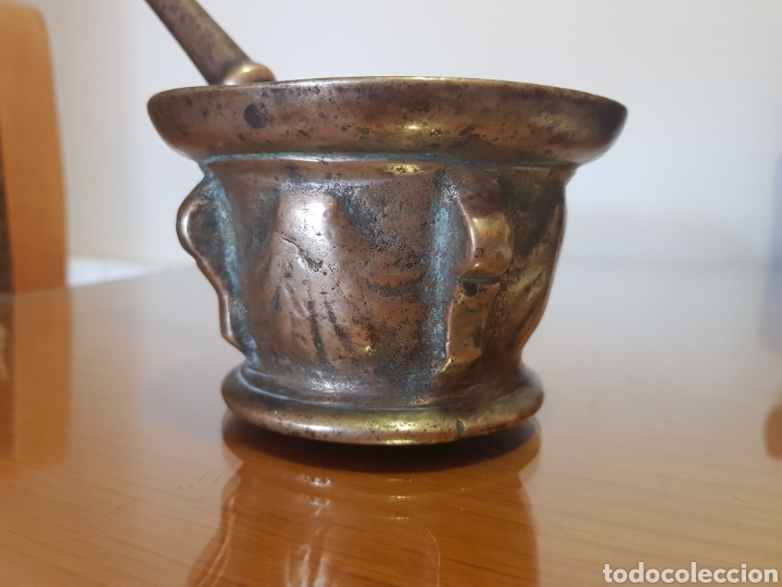 Antig&uuml;edades: Mortero o Almirez de bronce - Foto 2