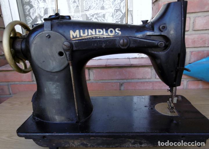 Antig&uuml;edades: MAQUINA DE COSER MUNDLOS - Foto 5