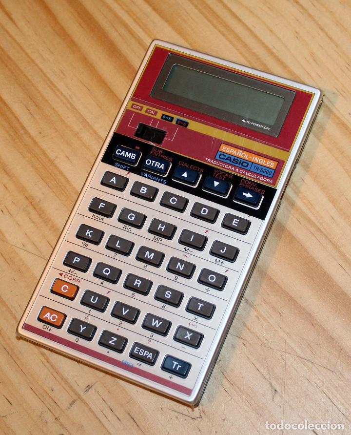 Casio Tr 6000 Calculadora Y Traductor Ingles Vendido En Subasta