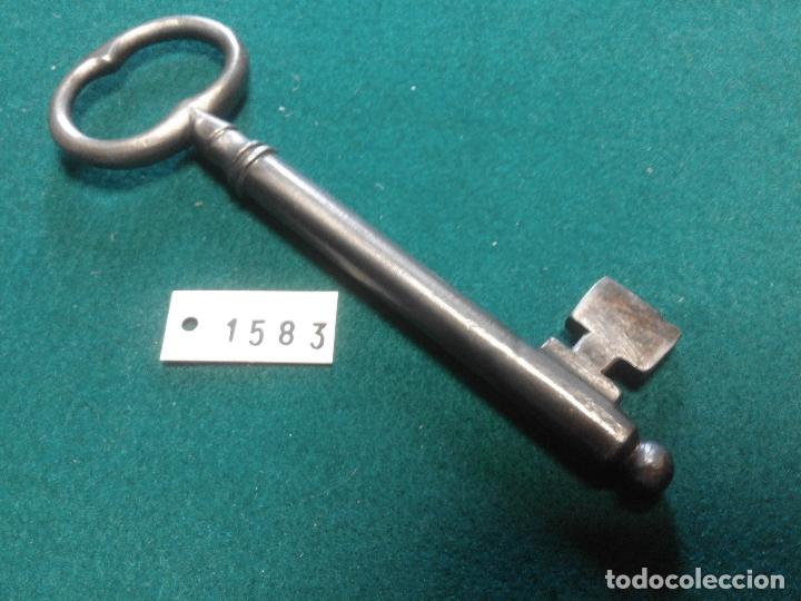 Antig&uuml;edades: ANTIGUA LLAVE DE FORJA - Foto 1