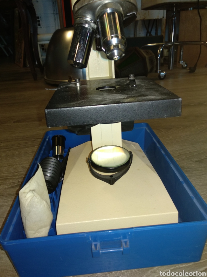 Antig&uuml;edades: Microscopio Enosa a&ntilde;os 80 - Foto 2